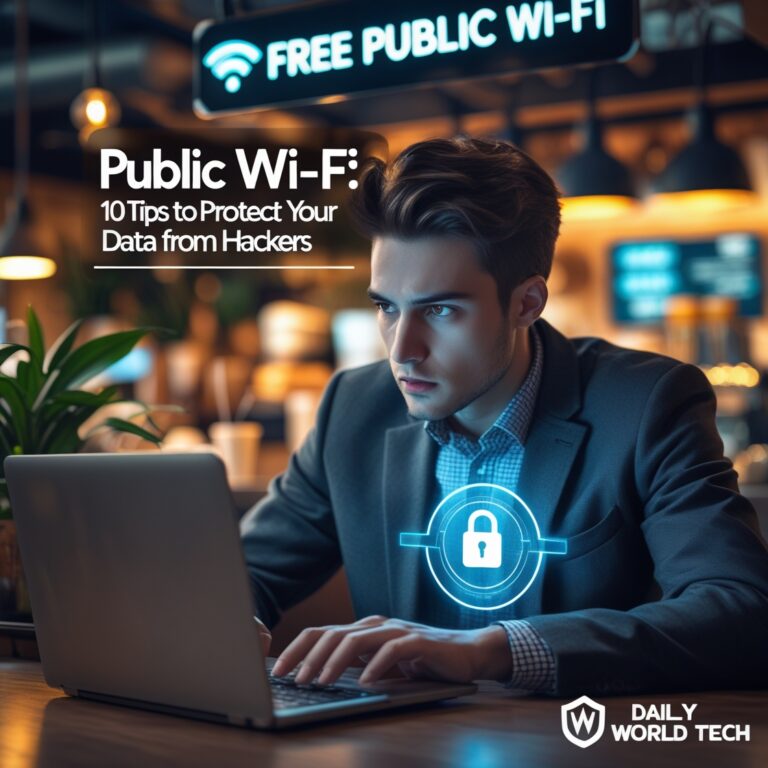 Public WiFi: 10 Tips to Protect Your Data from Hackers