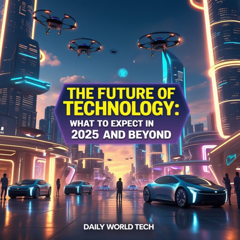 The Future of Technology: What to Expect in 2025 and Beyond